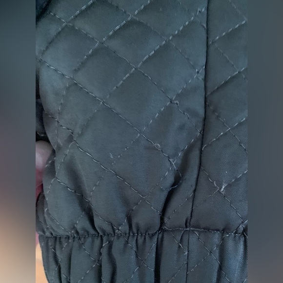 Burberry vintage quilted coat with fur hood - Picture 7 of 16